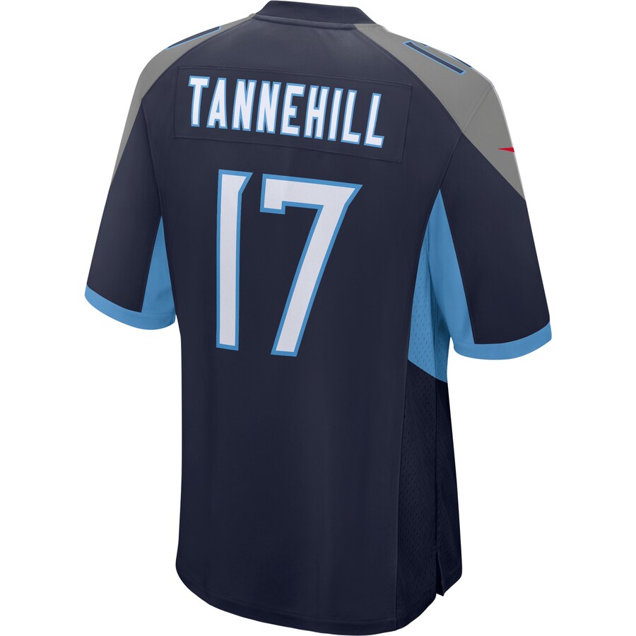 Tennessee Titans Ryan Tannehill Game Navy Football Jersey product image