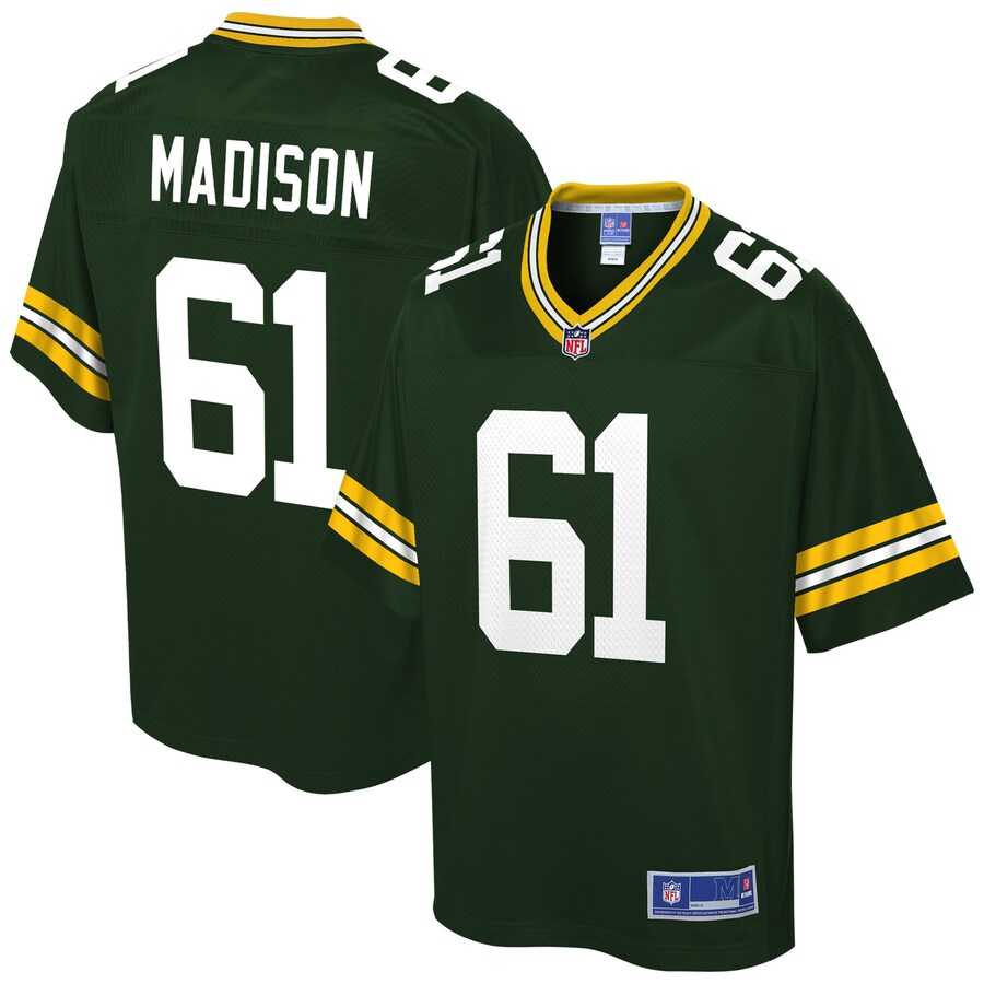 Green Bay Packers Cole Madison Pro Line Green Football Jersey product image
