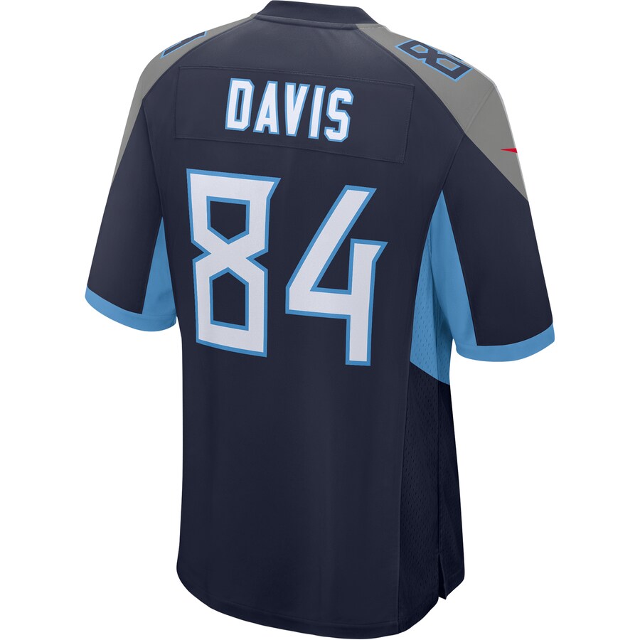 Tennessee Titans Corey Davis Game Navy Football Jersey product image