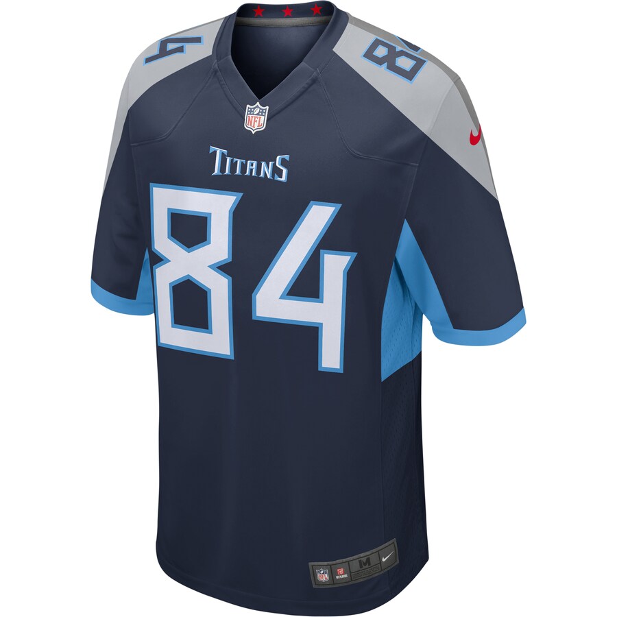 Tennessee Titans Corey Davis Game Navy Football Jersey product image