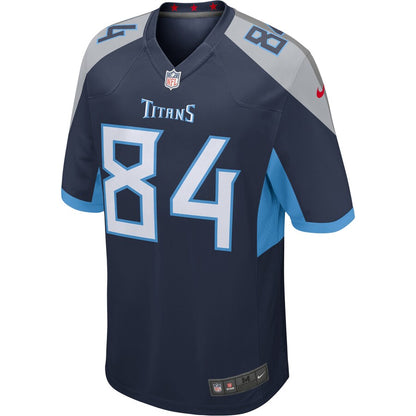 Tennessee Titans Corey Davis Game Navy Football Jersey product image