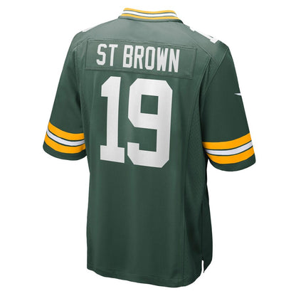 Green Bay Packers Equanimeous St. Brown Game Green Football Jersey product image