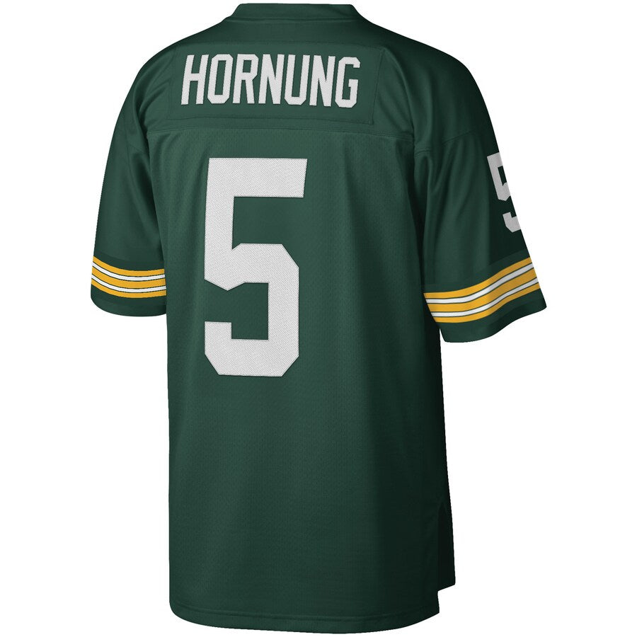 Green Bay Packers Paul Hornung Legacy Green Football Jersey product image