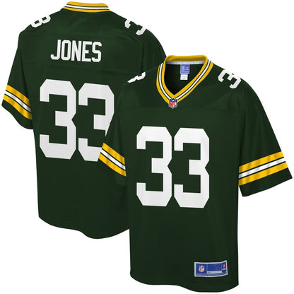 Green Bay Packers Aaron Jones Pro Line Green Football Jersey product image