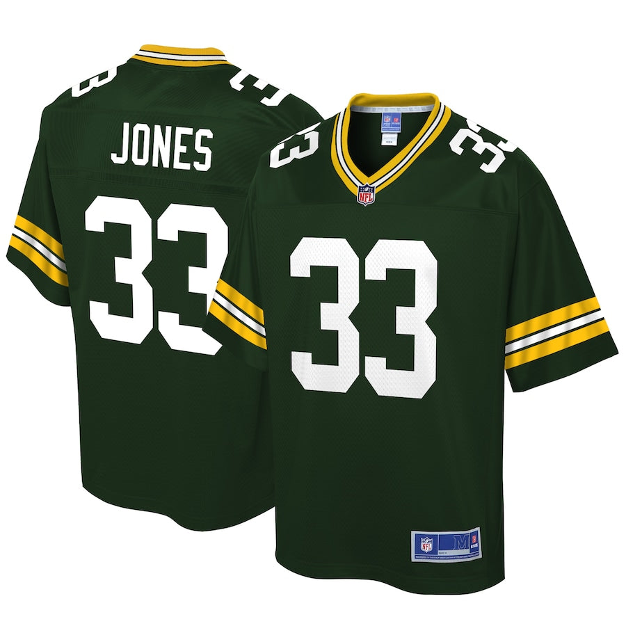 Green Bay Packers Aaron Jones Pro Line Big & Tall Green Football Jersey product image