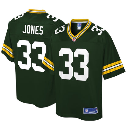 Green Bay Packers Aaron Jones Pro Line Big & Tall Green Football Jersey product image
