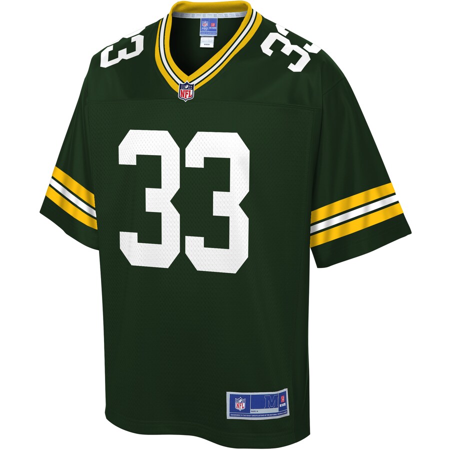 Green Bay Packers Aaron Jones Pro Line Big & Tall Green Football Jersey product image
