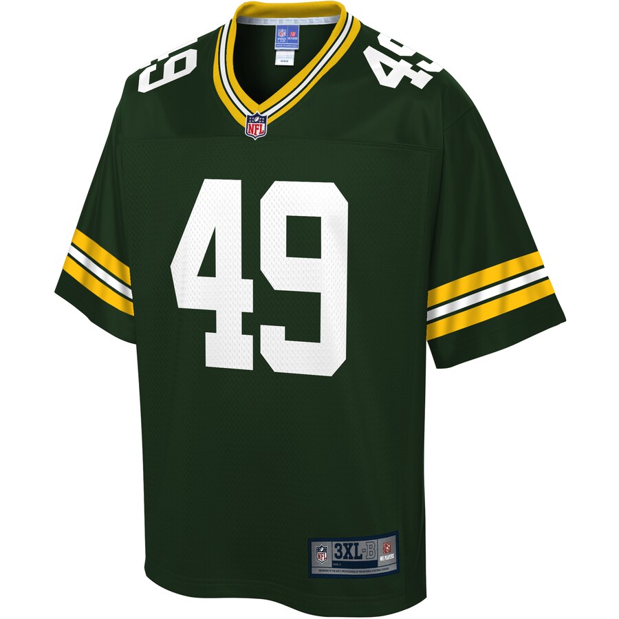Green Bay Packers Evan Baylis Pro Line Big & Tall Green Football Jersey product image