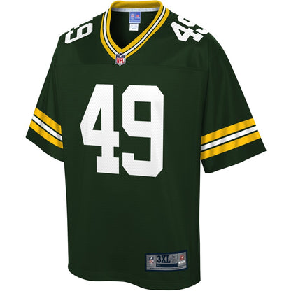 Green Bay Packers Evan Baylis Pro Line Big & Tall Green Football Jersey product image