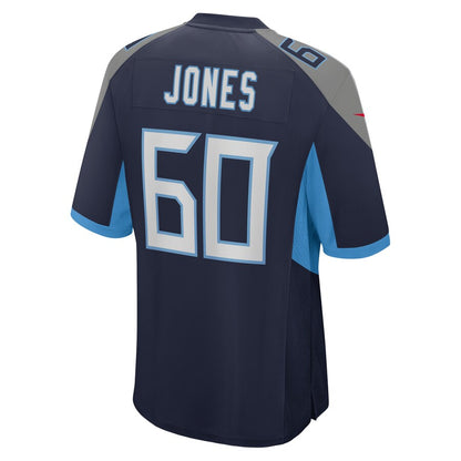 Tennessee Titans Ben Jones Game Navy Football Jersey product image