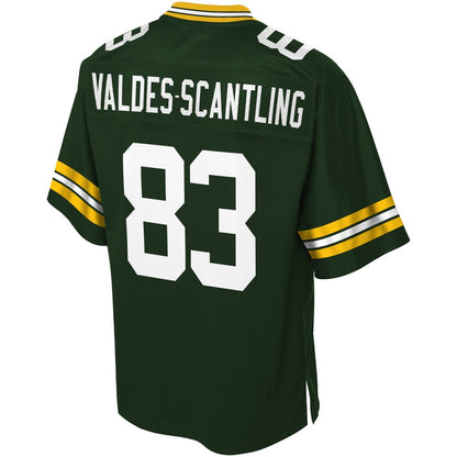 Green Bay Packers Marquez Valdes-Scantling Pro Line Big & Tall Green Football Jersey product image