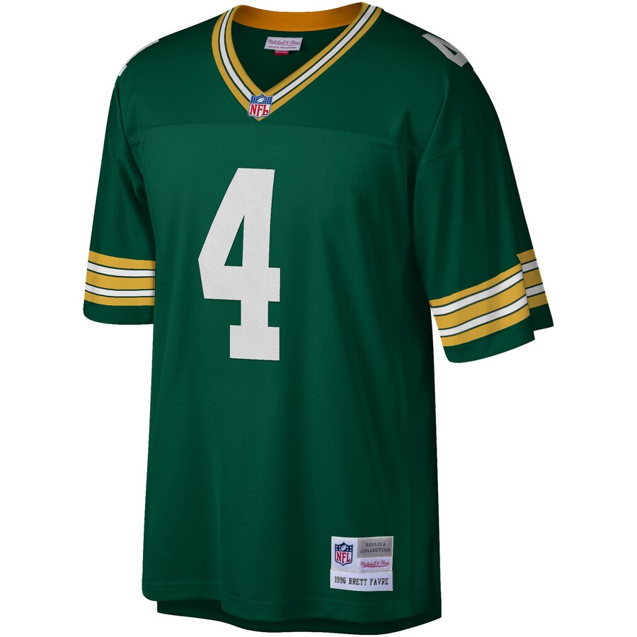 Green Bay Packers Brett Favre Legacy Green Football Jersey product image