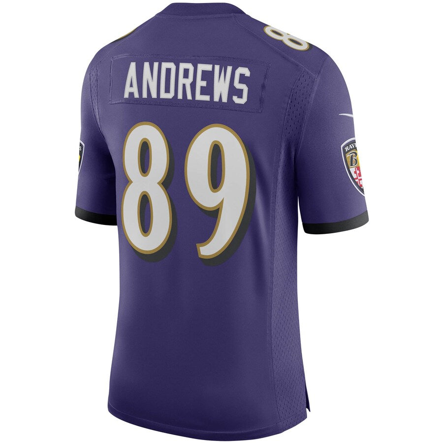 Baltimore Ravens Mark Andrews Limited Purple Football Jersey product image
