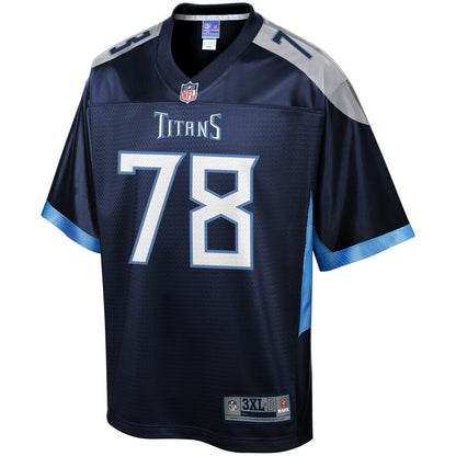 Tennessee Titans Jack Conklin Pro Line Big & Tall Team Color Navy Football Jersey product image