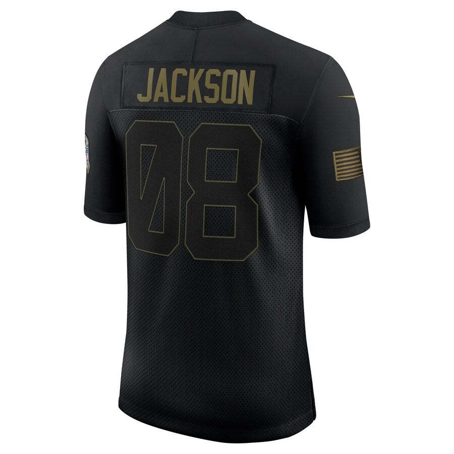 Baltimore Ravens Lamar Jackson Limited Salute To Service Black Football Jersey product image