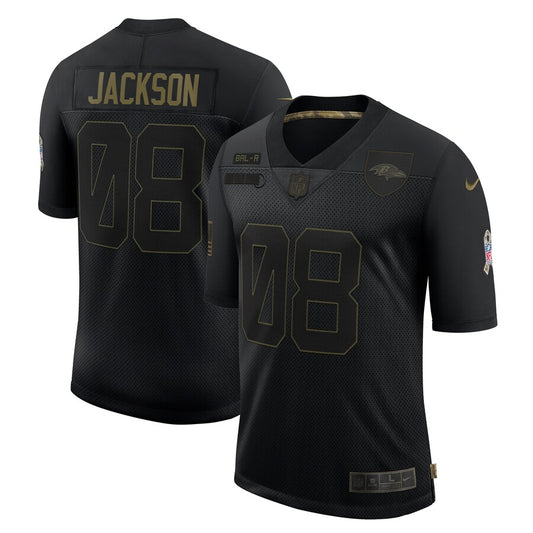 Baltimore Ravens Lamar Jackson Limited Salute To Service Black Football Jersey product image