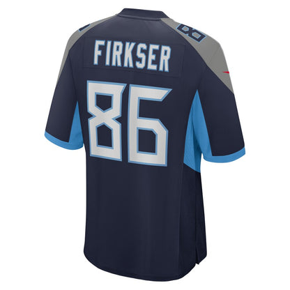 Tennessee Titans Anthony Firkser Game Navy Football Jersey product image