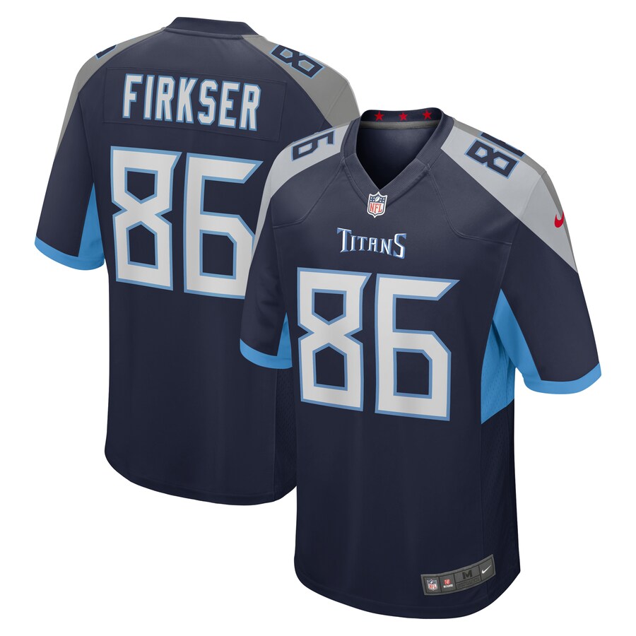 Tennessee Titans Anthony Firkser Game Navy Football Jersey product image