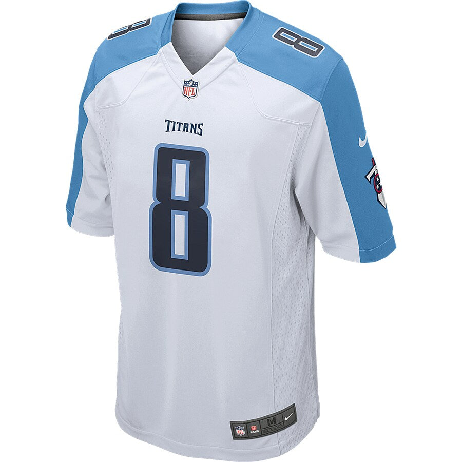 Tennessee Titans Marcus Mariota Game White Football Jersey product image