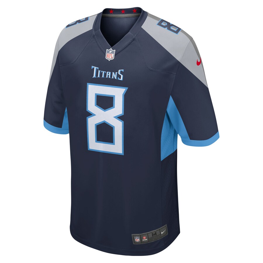 Tennessee Titans Marcus Mariota Game White Football Jersey product image