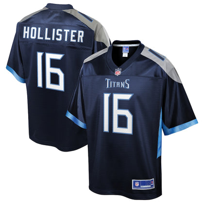 Tennessee Titans Cody Hollister Pro Line Navy Football Jersey product image