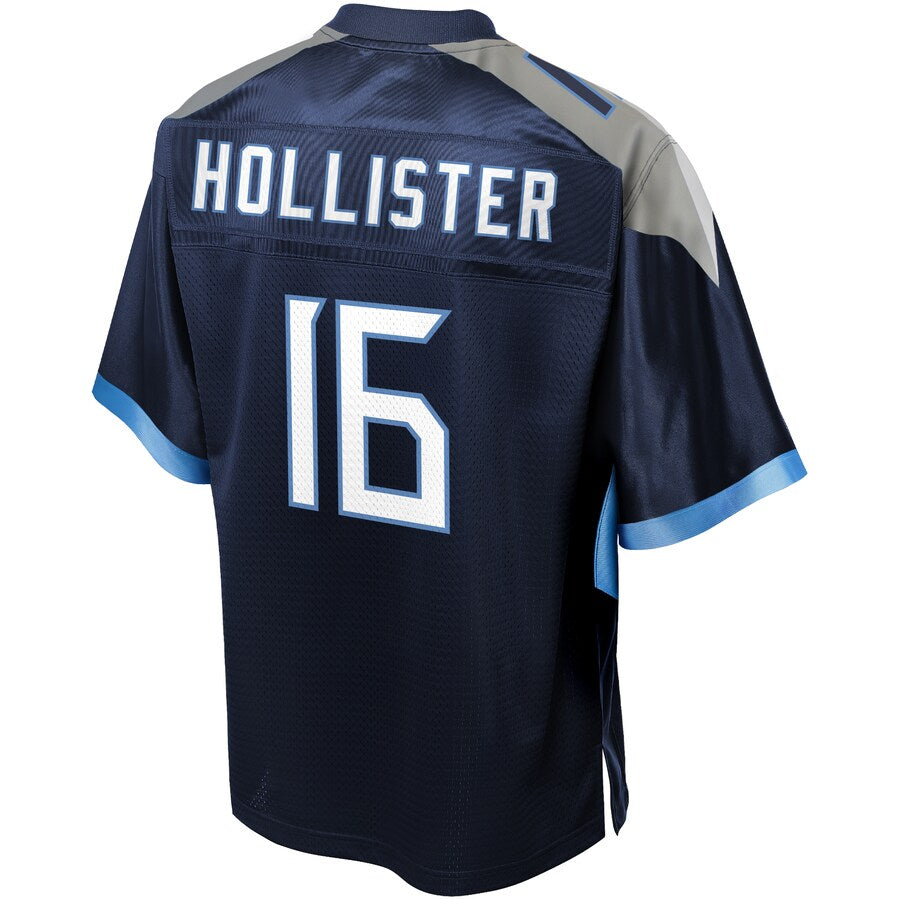 Tennessee Titans Cody Hollister Pro Line Navy Football Jersey product image