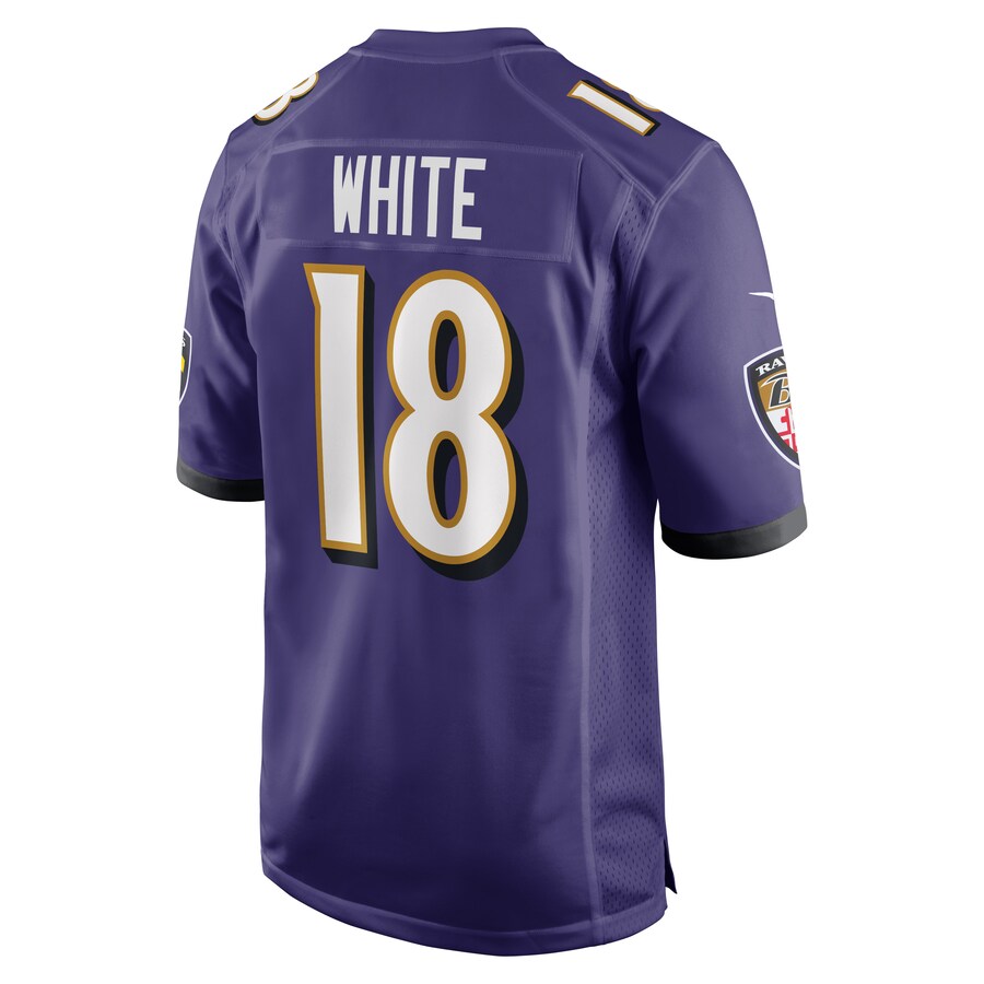 Baltimore Ravens James Proche Game Purple Football Jersey product image