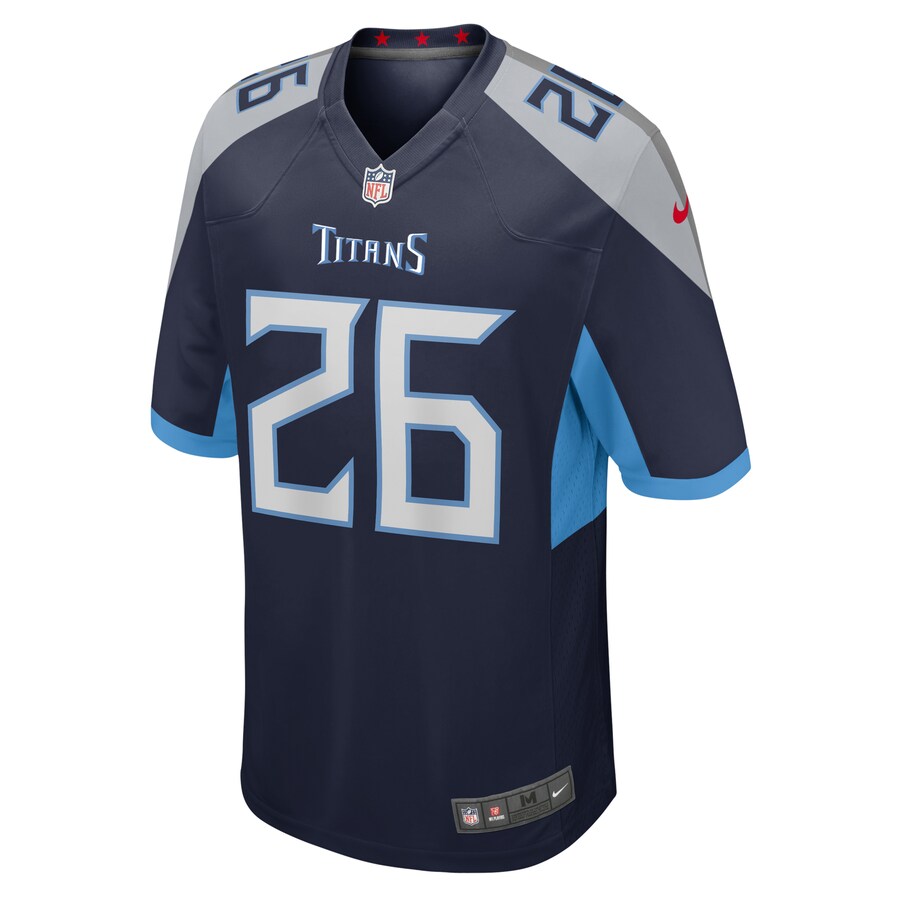 Tennessee Titans Kristian Fulton Game Navy Football Jersey product image
