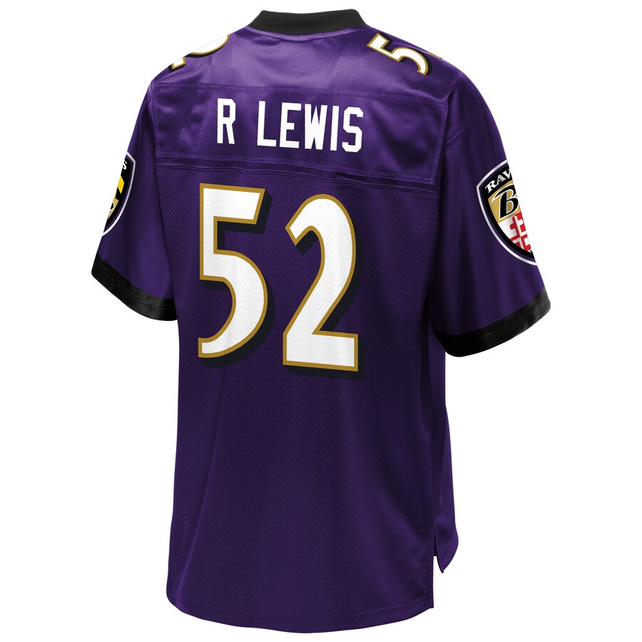 Baltimore Ravens Ray Lewis Pro Line Purple Football Jersey product image