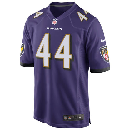 Baltimore Ravens Marlon Humphrey Game Purple Football Jersey product image