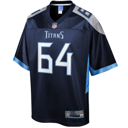 Tennessee Titans Nate Davis Pro Line Big & Tall Navy Football Jersey product image