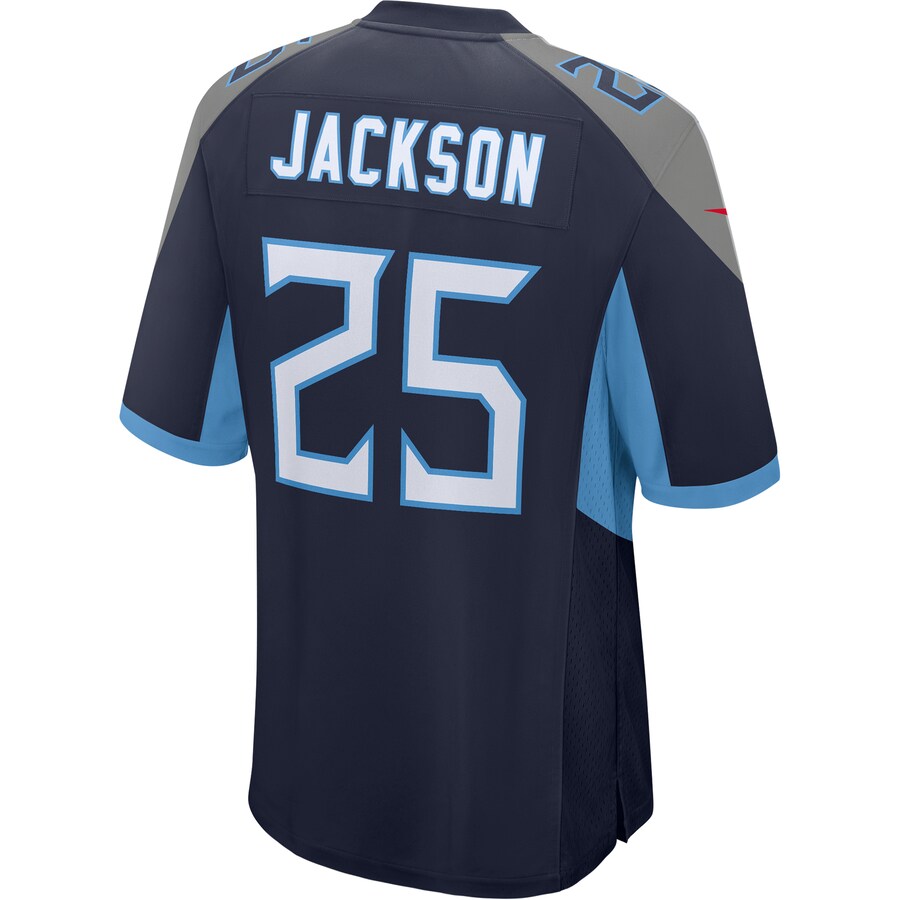 Tennessee Titans Adoree' Jackson Game Navy Football Jersey product image
