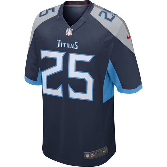 Tennessee Titans Adoree' Jackson Game Navy Football Jersey product image