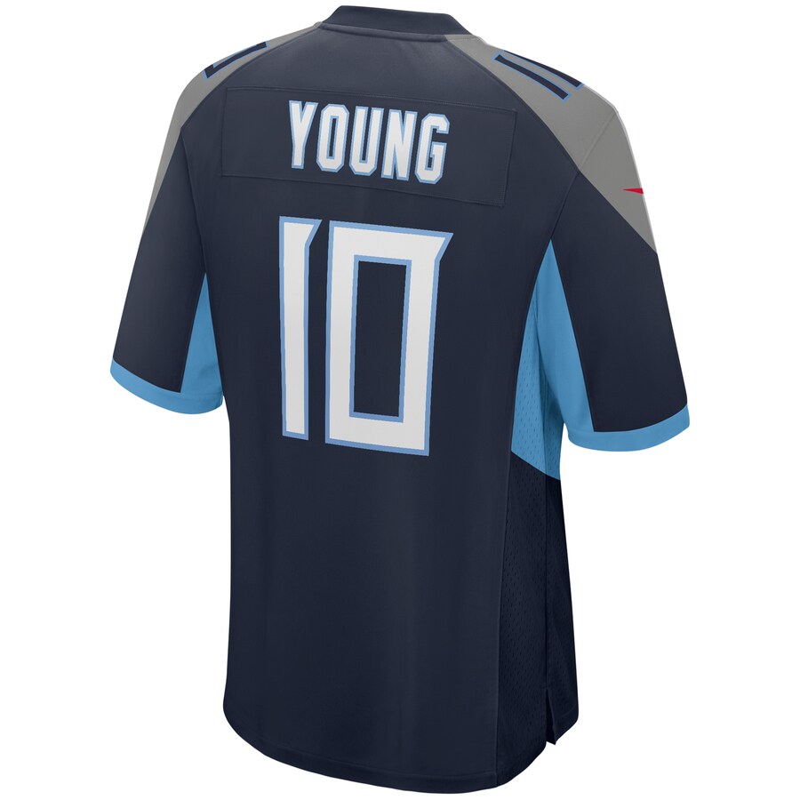 Tennessee Titans Vince Young Game Navy Football Jersey product image