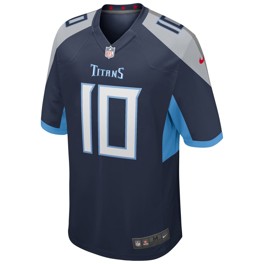 Tennessee Titans Vince Young Game Navy Football Jersey product image