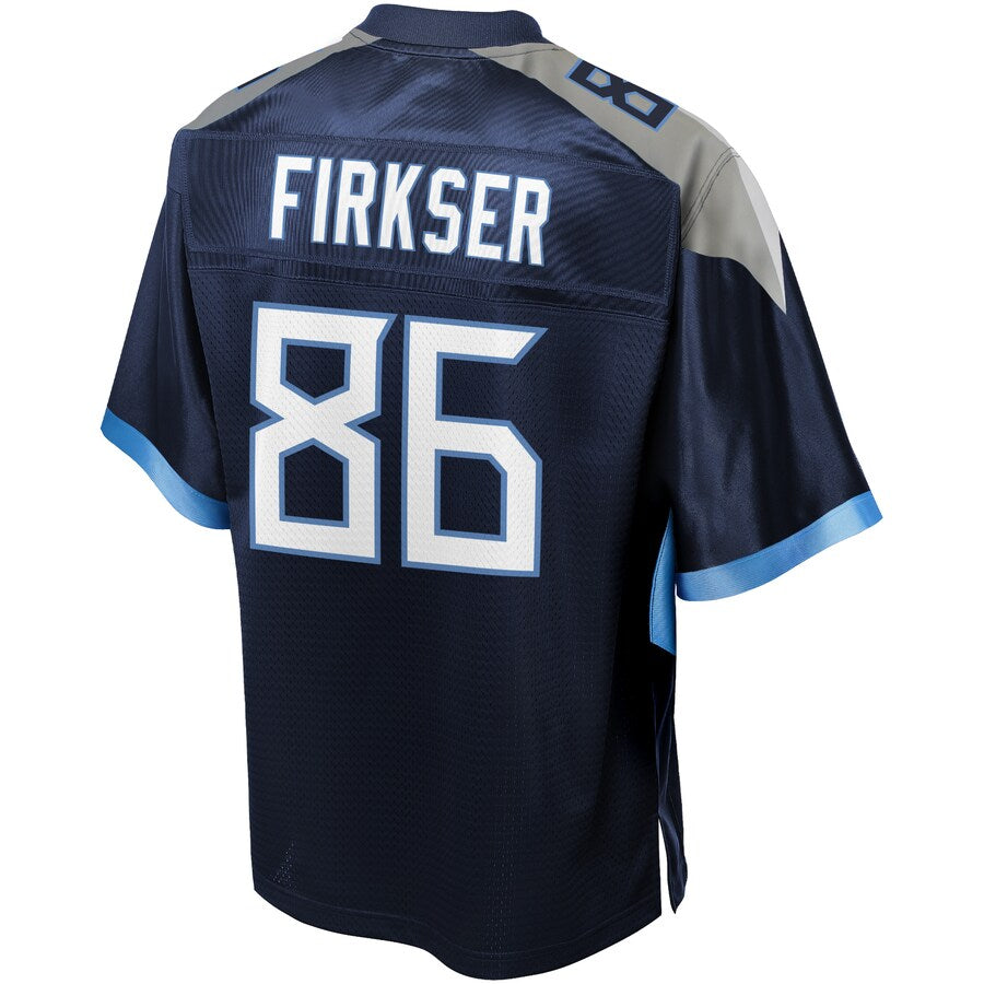 Tennessee Titans Anthony Firkser Pro Line Big & Tall Team Color Navy Football Jersey product image