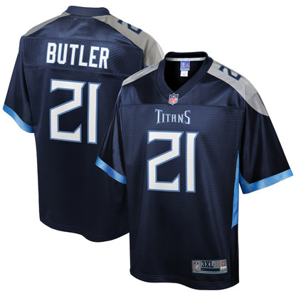 Tennessee Titans Malcolm Butler Pro Line Big & Tall Team Color Navy Football Jersey product image
