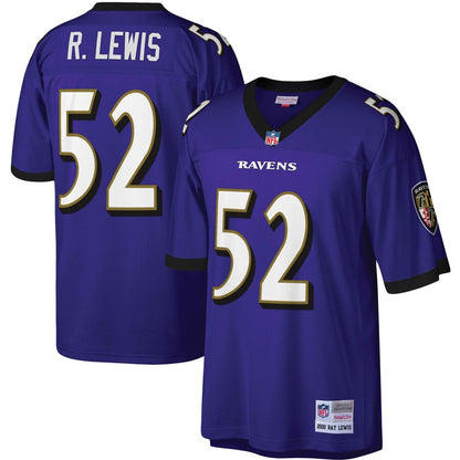 Baltimore Ravens Ray Lewis Legacy Purple Football Jersey product image