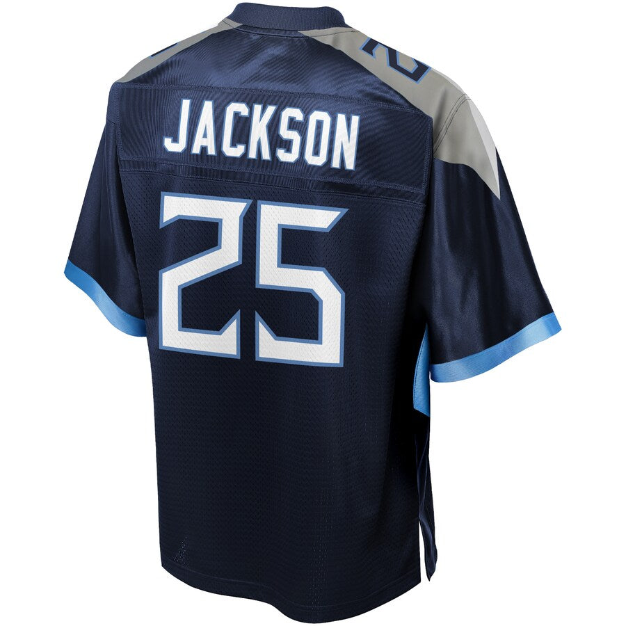 Tennessee Titans Adoree' Jackson Pro Line Big & Tall Team Color Navy Football Jersey product image