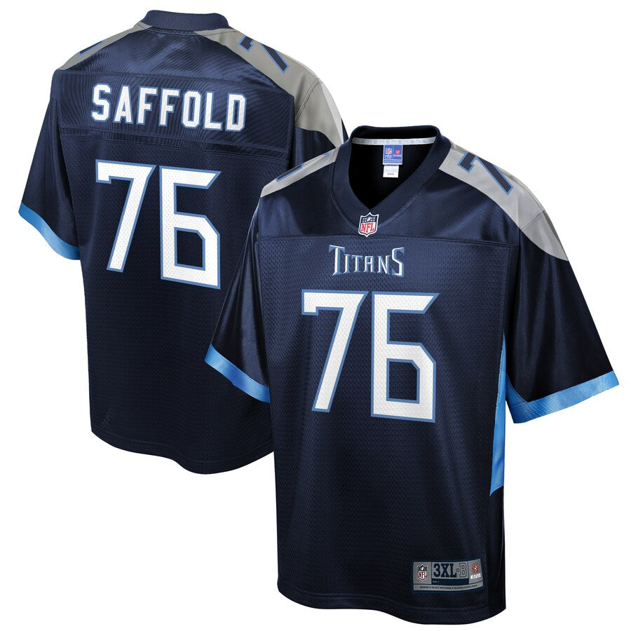 Tennessee Titans Rodger Saffold Pro Line Big & Tall Navy Football Jersey product image