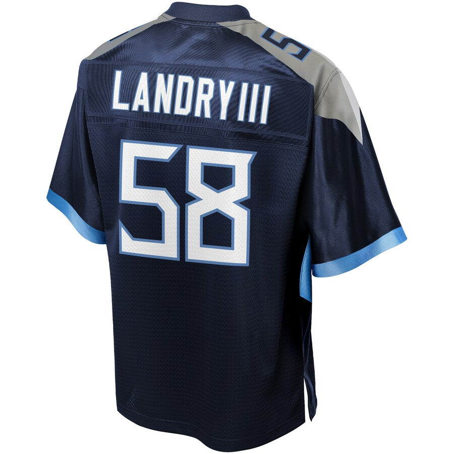 Tennessee Titans Harold Landry Pro Line Big & Tall Navy Football Jersey product image