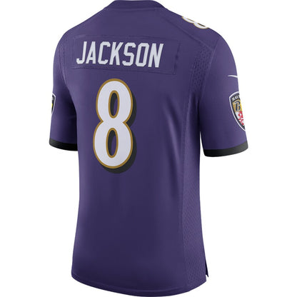Baltimore Ravens Lamar Jackson Speed Limited Purple Football Jersey product image