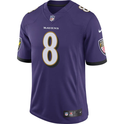 Baltimore Ravens Lamar Jackson Speed Limited Purple Football Jersey product image