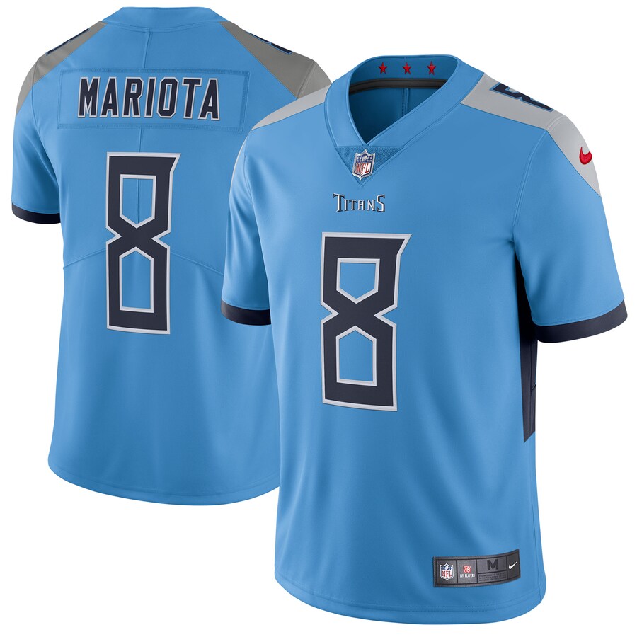 Tennessee Titans Marcus Mariota Limited Blue Football Jersey product image