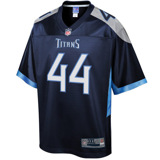 TEN KC  Pro Line Navy Big Tall Jersey rtj football 3824