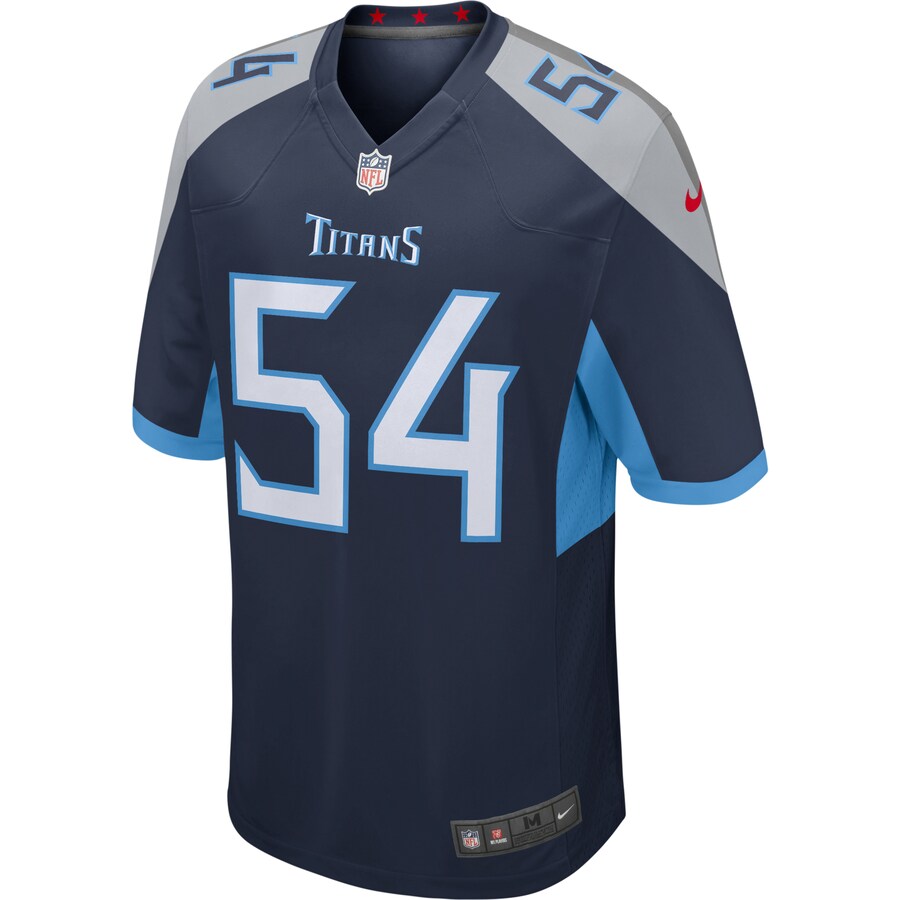 Tennessee Titans Rashaan Evans Game Navy Football Jersey product image