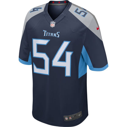 Tennessee Titans Rashaan Evans Game Navy Football Jersey product image