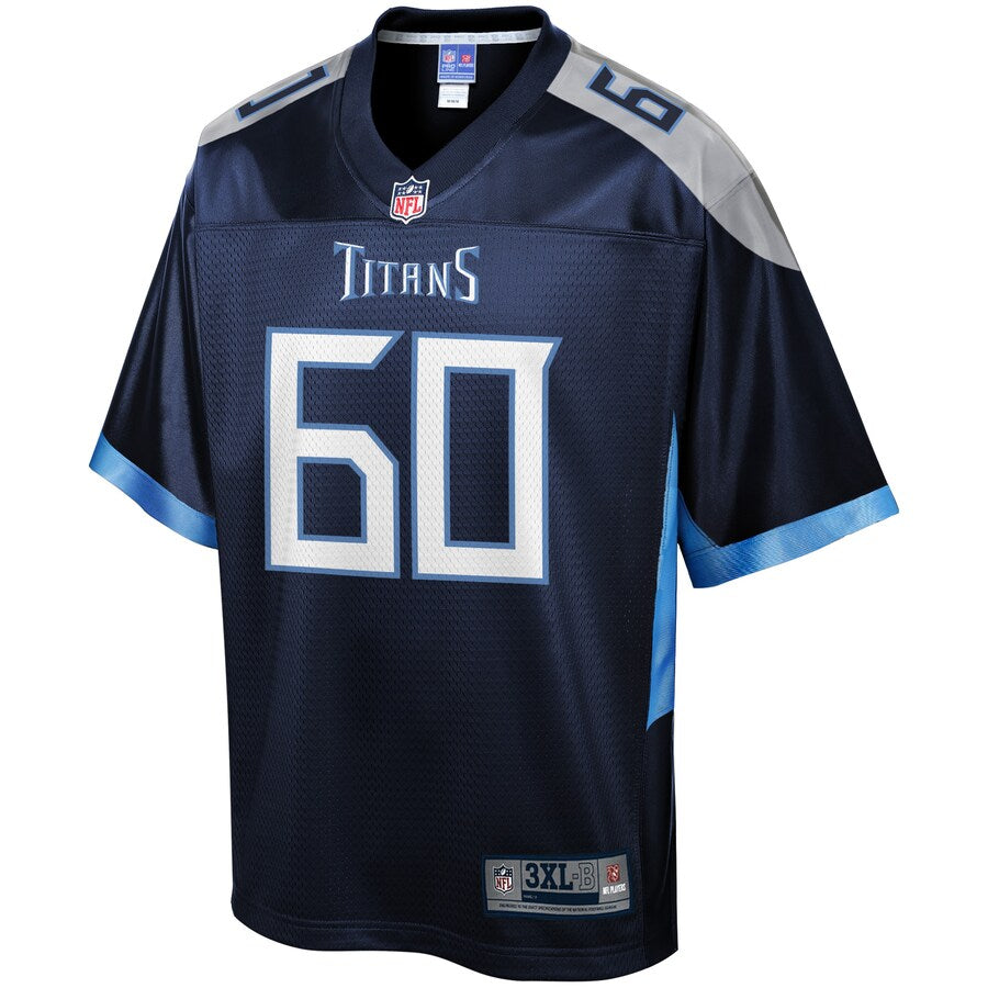 Tennessee Titans Ben Jones Pro Line Big & Tall Team Color Navy Football Jersey product image