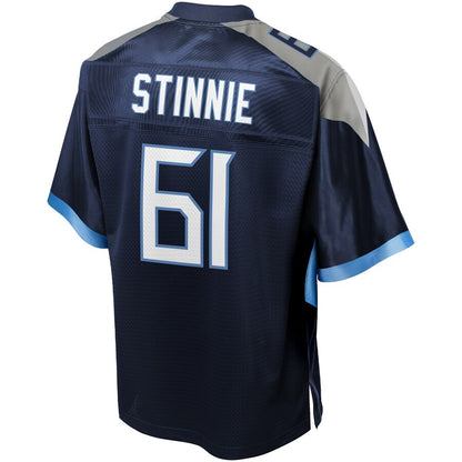 Tennessee Titans Aaron Stinnie Pro Line Big & Tall Team Color Navy Football Jersey product image
