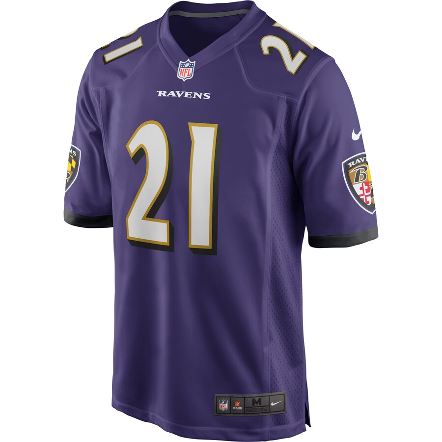 Baltimore Ravens Mark Ingram Team Game Purple Football Jersey product image